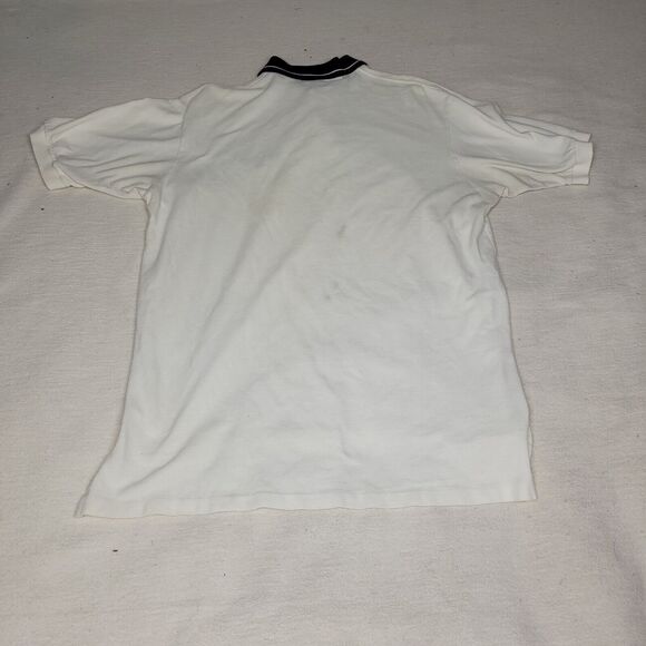 Vintage Polo Sport Ralph Lauren Mens Size L White Retro Preppy Made In USA Y2k - Picture 13 of 16